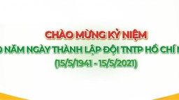 Liên đội trường THCS Phúc Xá tuyên truyền kỷ niệm 80 năm ngày thành lập Đội TNTP Hồ Chí Minh (15/5/1941 – 15/5/2021)