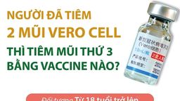 Hướng dẫn mới nhất về tiêm liều bổ sung cho người đã tiêm vaccine phòng covid-19 Verocell