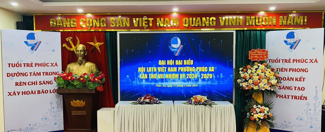 💙Cùng nhìn lại những khoảnh khắc Đại hội Đại biểu Hội LHTN Việt Nam phường Phúc Xá lần thứ VII, nhiệm kỳ 2024 - 2029!💙