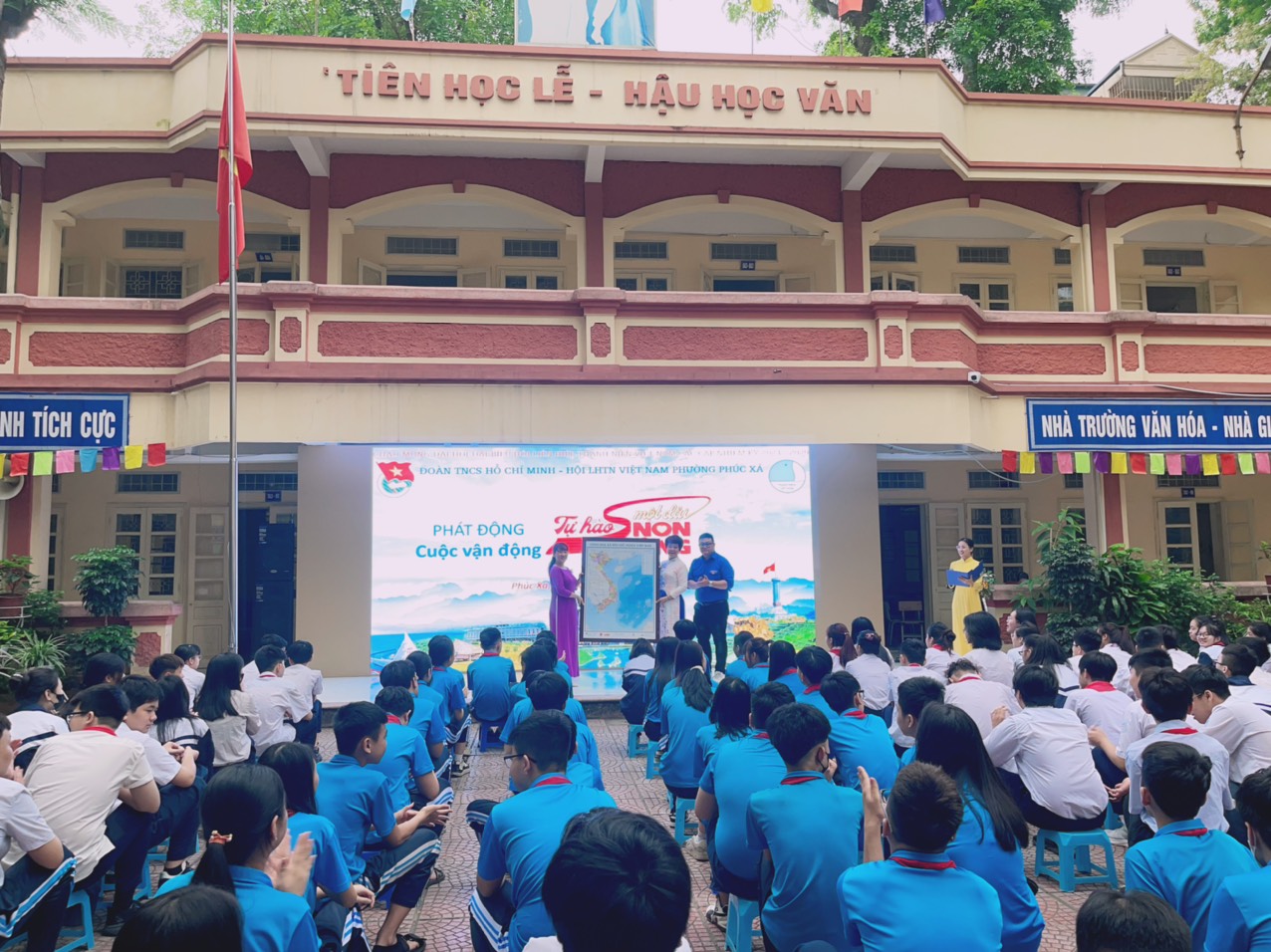 Trường THCS Phúc Xá long trọng tổ chức Chương trình Chào mừng  “Kỷ niệm 70 năm chiến thắng Điện Biên Phủ” (07/5/1954 – 07/5/2024)
